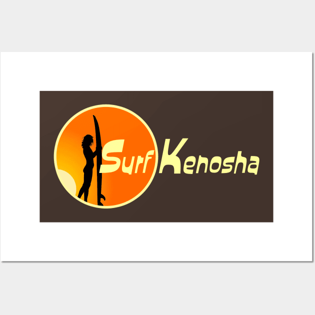 Surf Kenosha Wall Art by Vandalay Industries